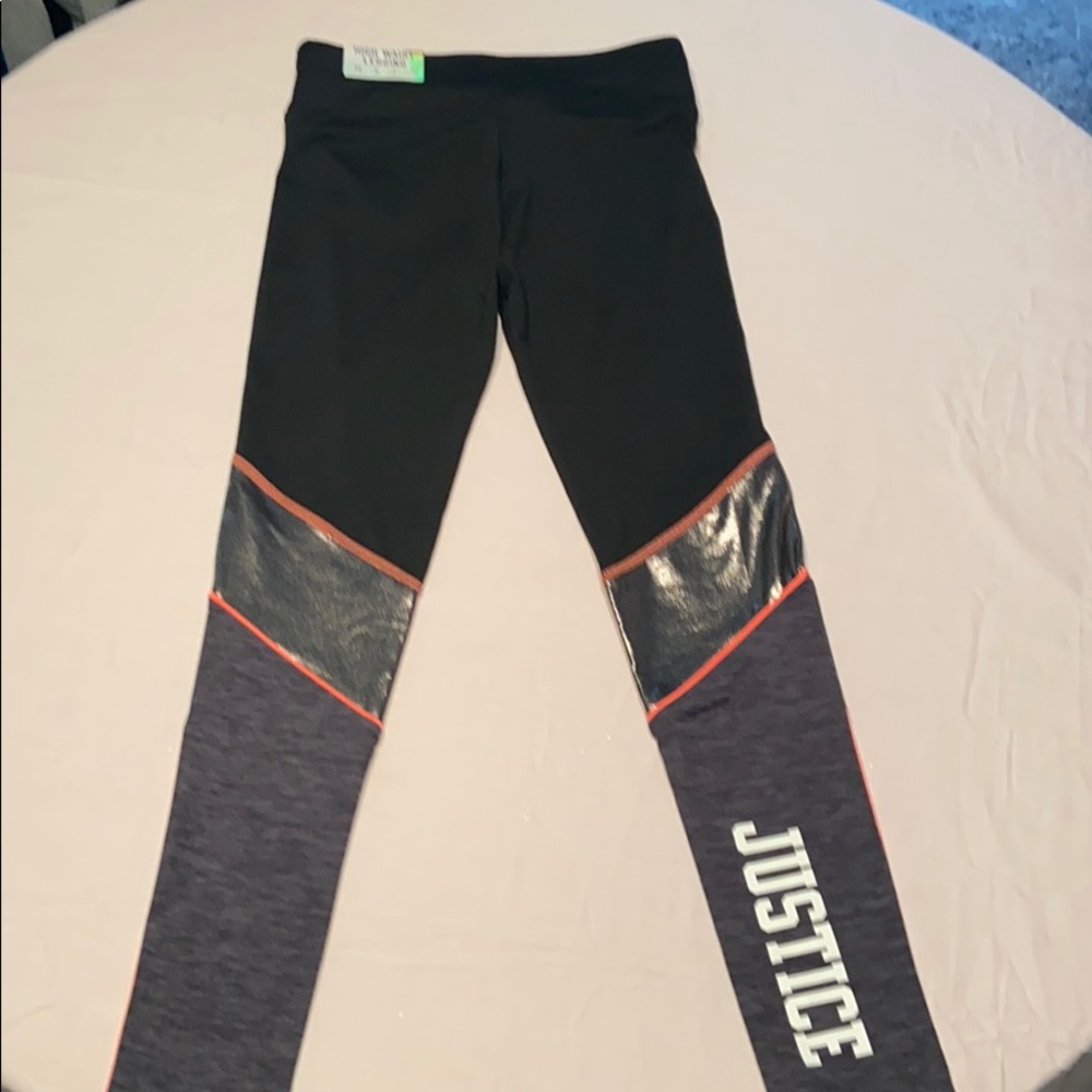 Girls Size(14-16) Justice High Waist Leggings